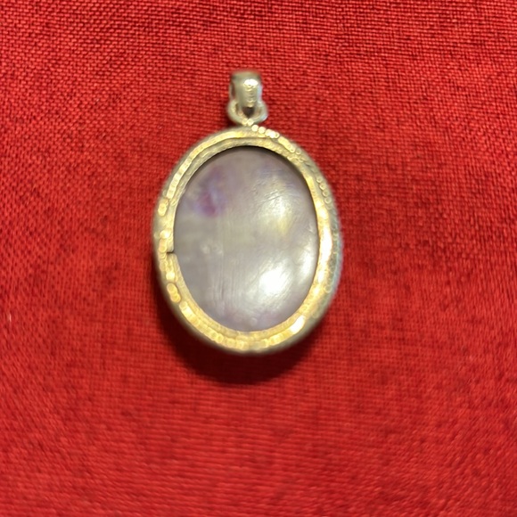 MOONSTONE NEW Sterling silver and moonstone pendant - Picture 2 of 8